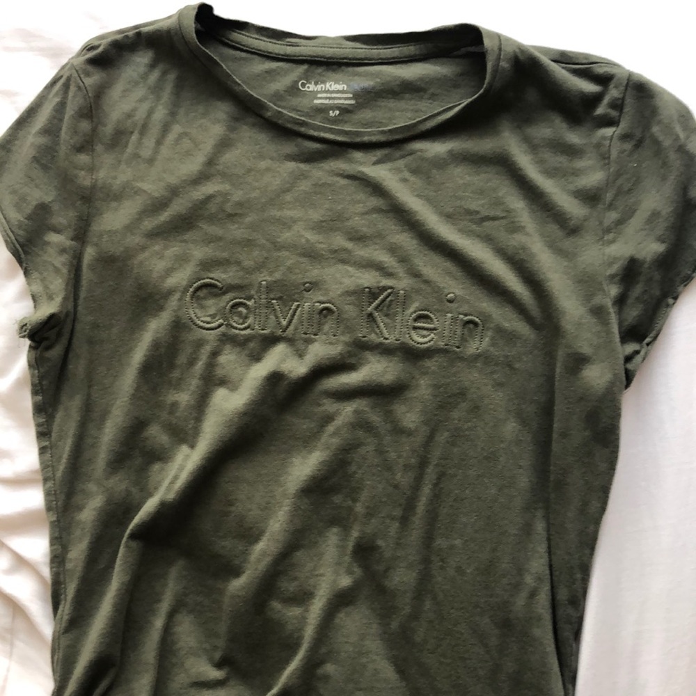 Calvin Green T Shirt